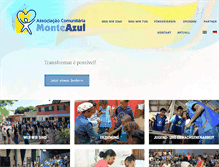 Tablet Screenshot of monteazul.de